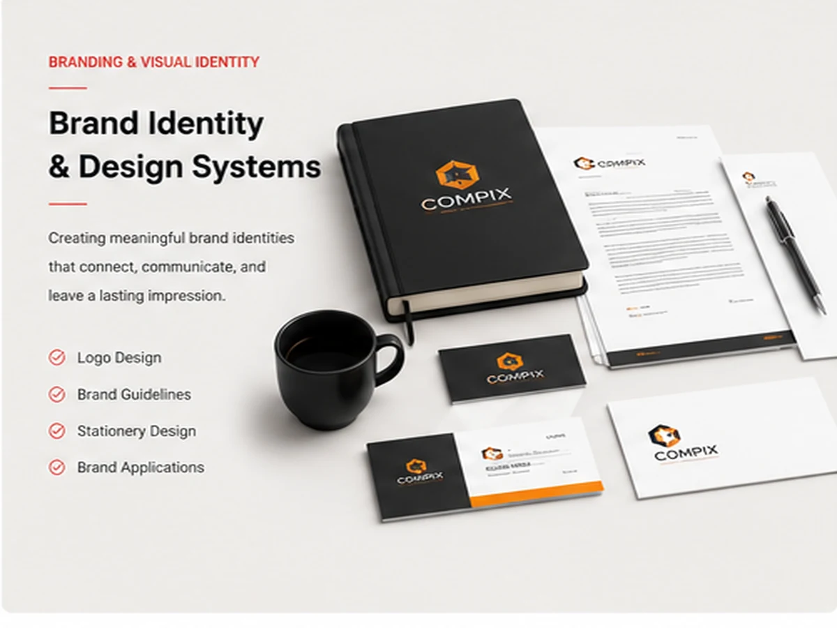 Brand identity and design systems portfolio snapshot